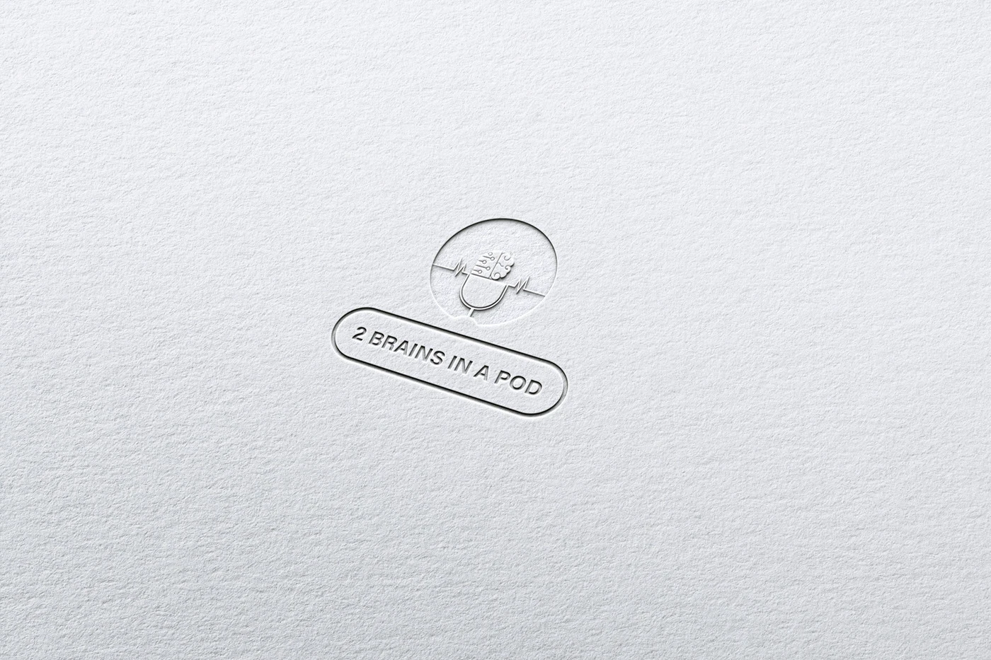 Creative 2 Brain Podcast Logo Design — project image