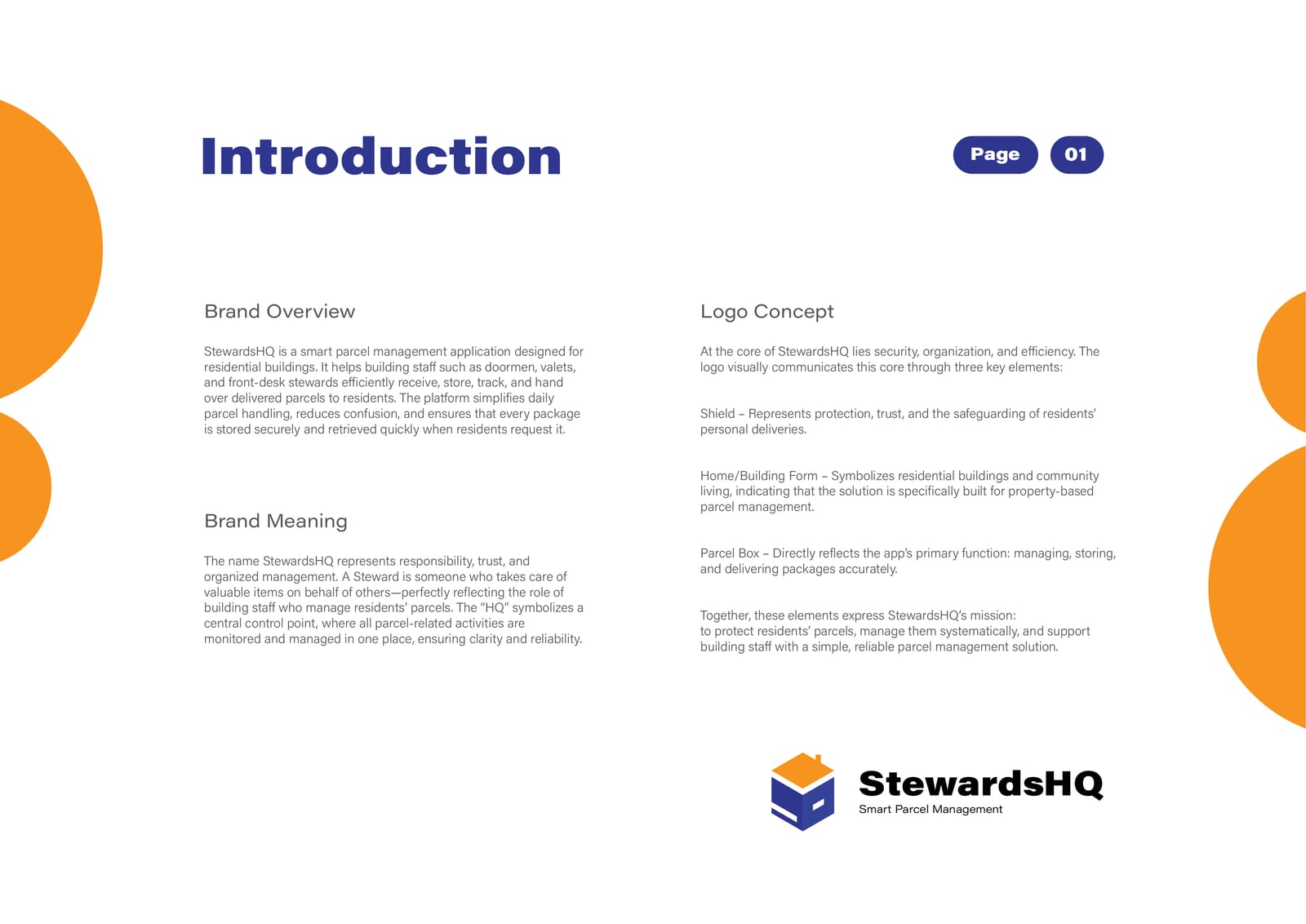 StewardsHQ — Brand Identity — project image