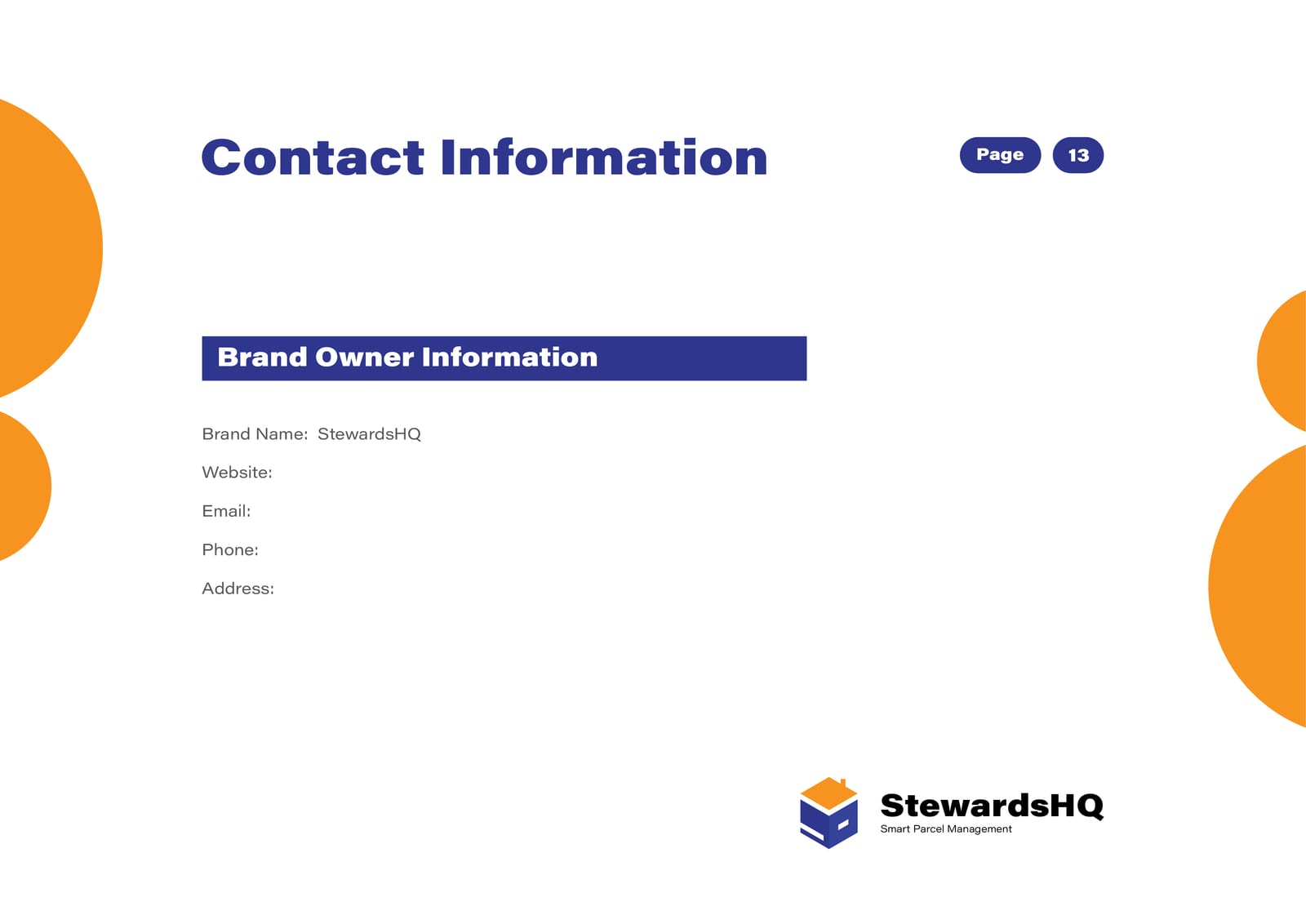 StewardsHQ — Brand Identity — project image